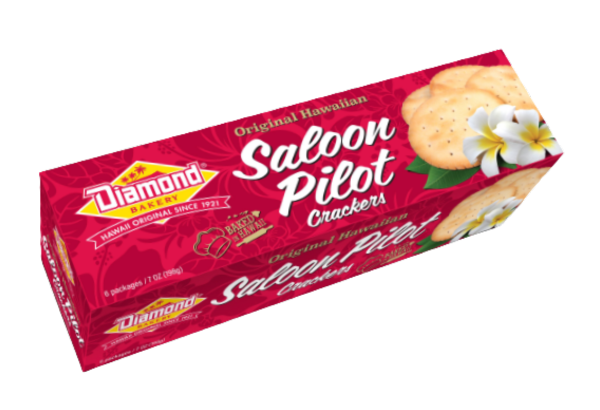 ハワイアンサロンパイロットクラッカー、新しい便利サイズ(198グラム)