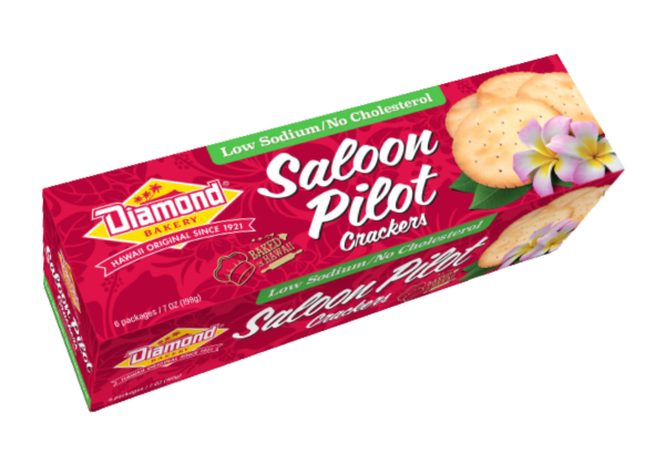 Low Sodium 7oz | Saloon Pilot Crackers | Diamond Bakery - Diamond