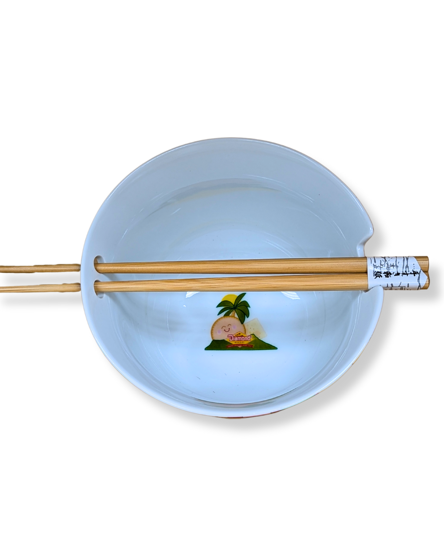 Diamond Bakery Porcelain Chopstick Bowl