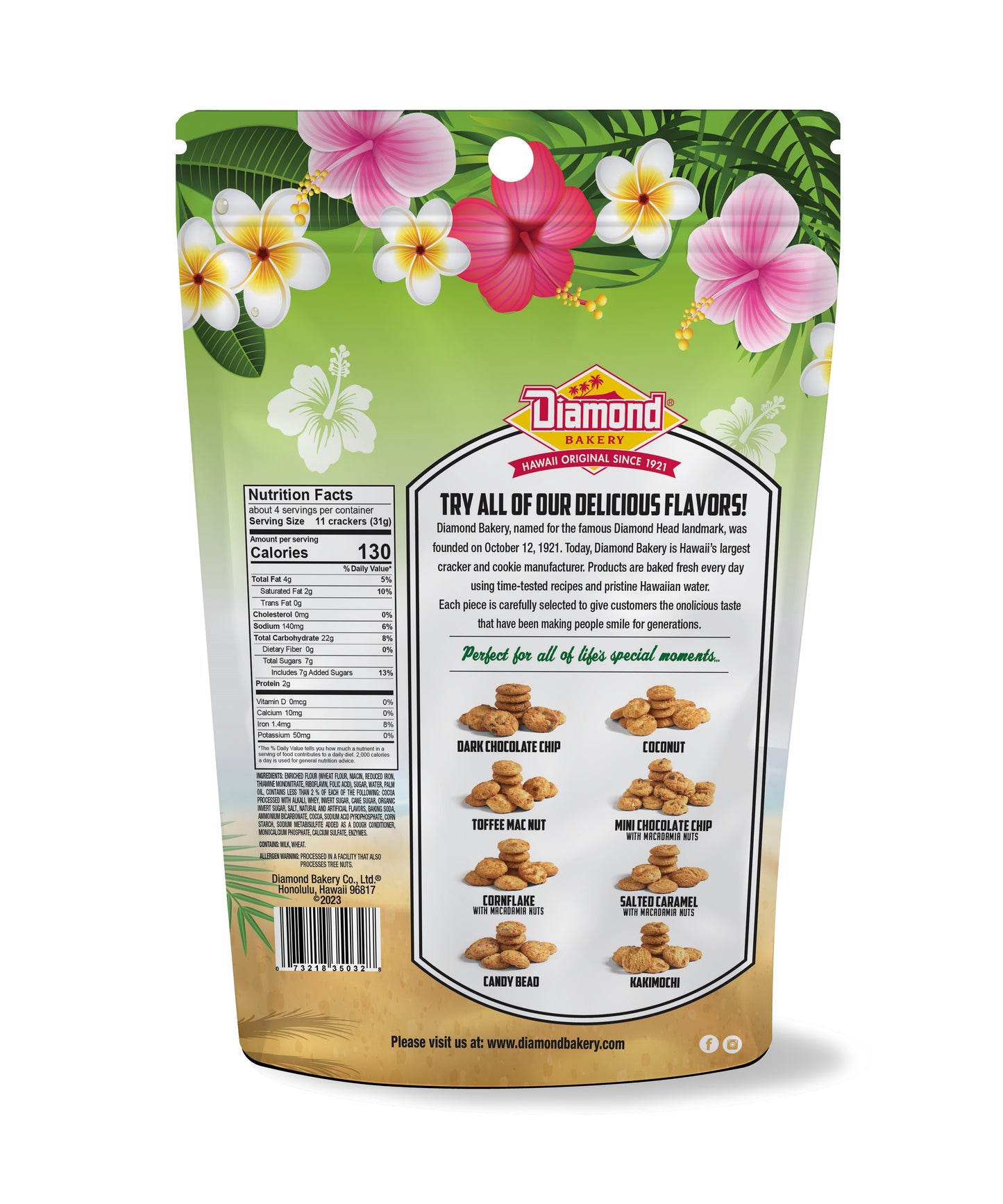 Jungle Animal Original Chocolate Cracker Bag (4.5oz)