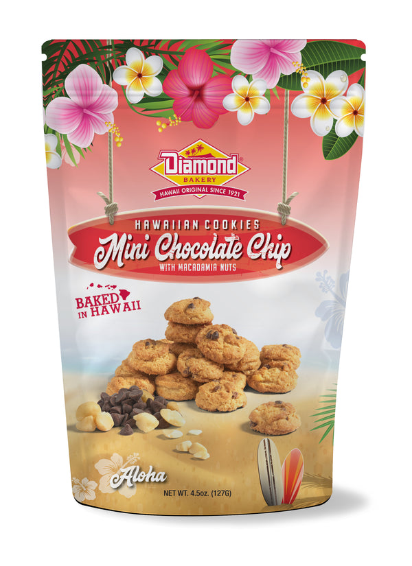 新発売! ミニチョコレートチップクッキー マカデミアナッツ入り
