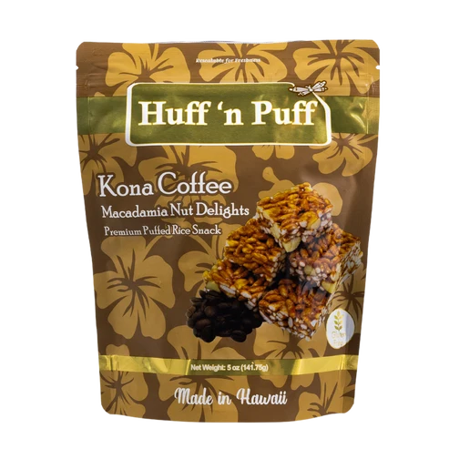 Huff ‘n Puff Delights (Kona Coffee)