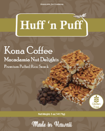 Huff ‘n Puff Delights (Kona Coffee) (Available for Pickup Only)