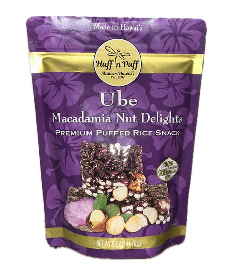 Huff ‘n Puff Delights (Ube Macadamia)