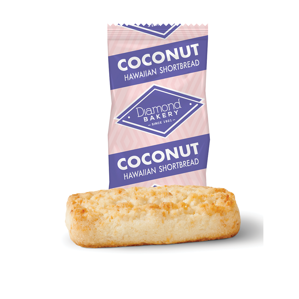 Hawaiian Shortbread Cookies, Coconut (4.4oz)