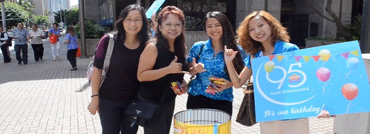 DIAMOND BAKERY CELEBRATES 95 YEARS WITH 9,500 CRACKERS GIVEAWAYS