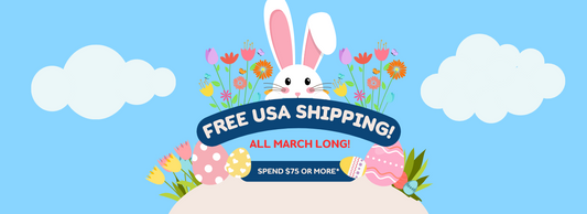 FREE USA Shipping All March!