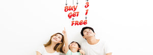 Buy 3 Get 1 FREE