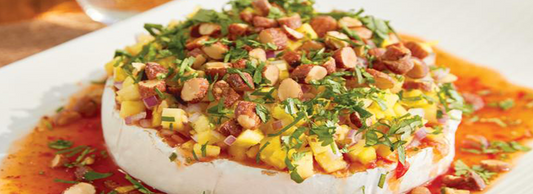 Pineapple Baked Brie