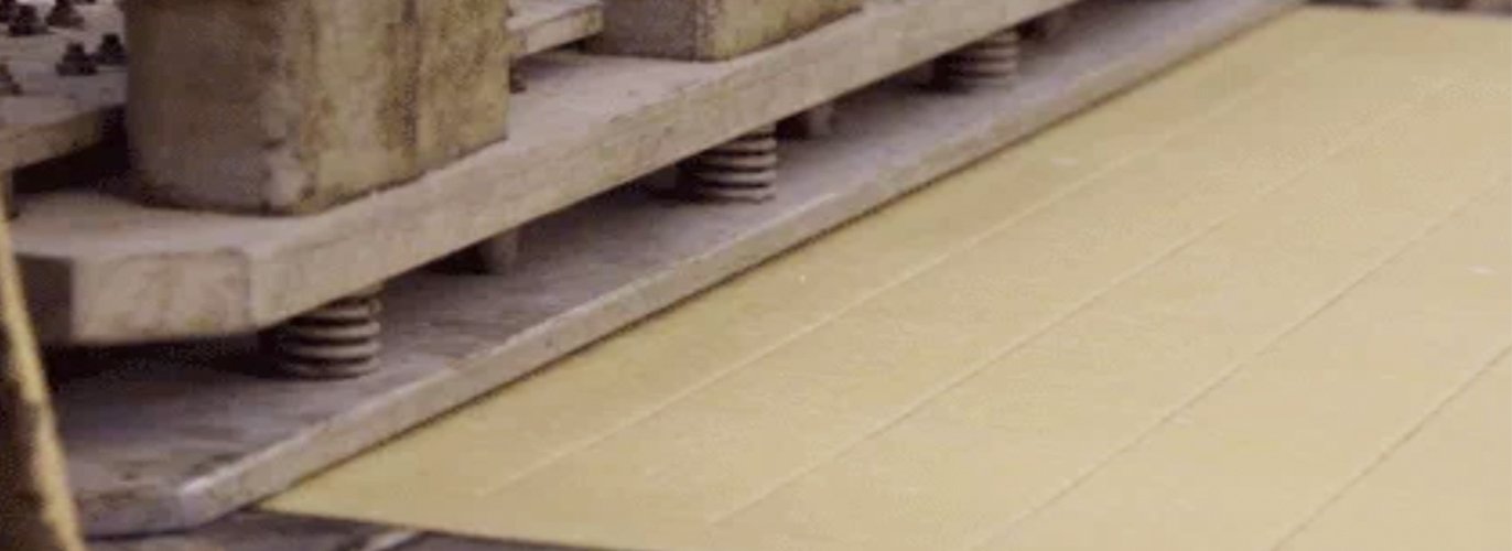 Each cracker is pressed to perfection