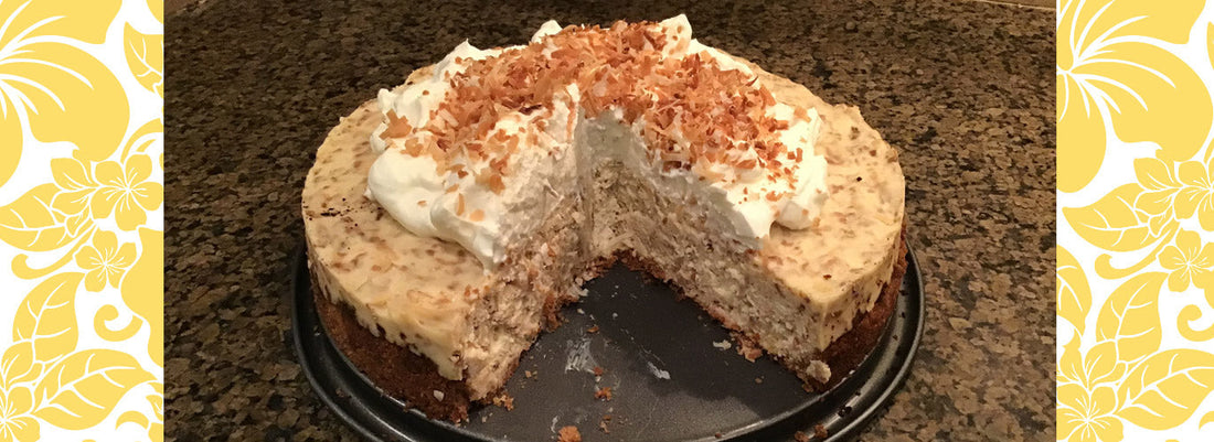 TOASTED COCONUT CHEESECAKE