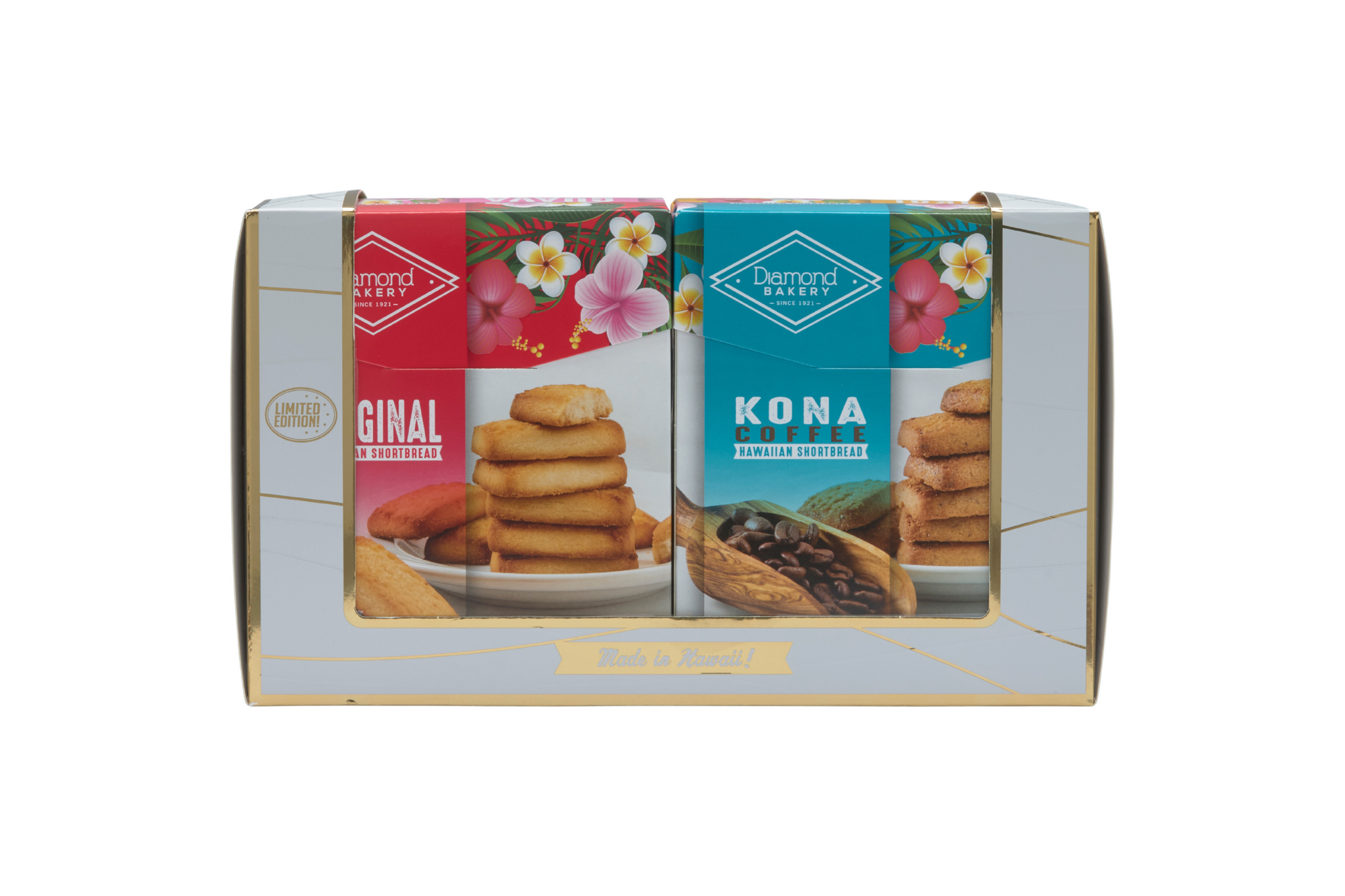 Premium Shortbread Cookie Gift Set | Diamond Bakery | Made In Hawaii ...