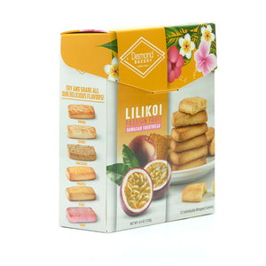 Hawaiian Shortbread Cookies, Lilikoi (4.4oz)