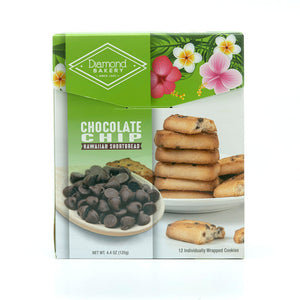 Hawaiian Shortbread Cookies, Chocolate Chip(4.4oz)