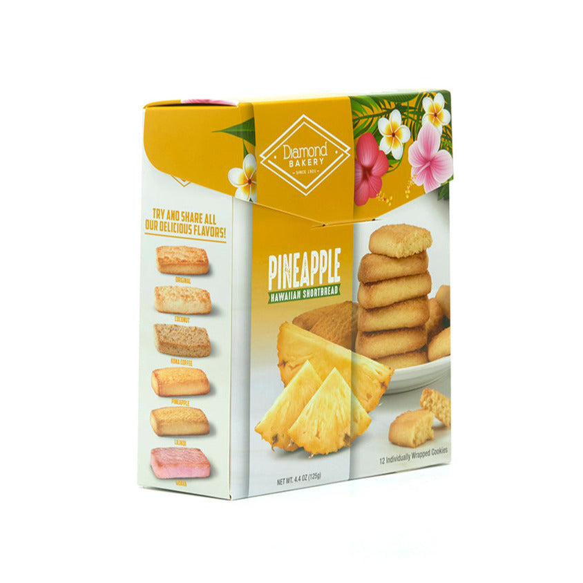 Hawaiian Shortbread Cookies, Pineapple (4.4oz)