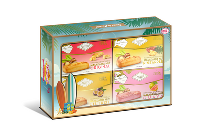 Surf Premium Hawaiian Mac Nut Shortbread Cookie Gift Pack