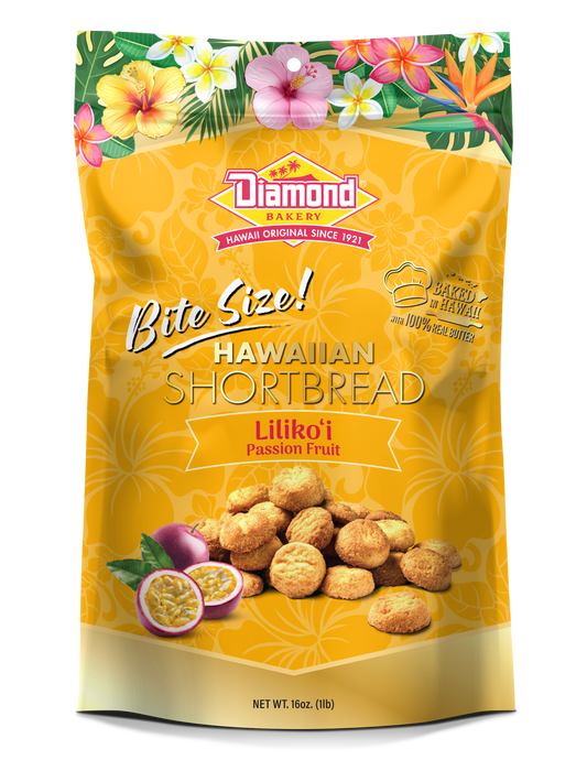 Lilikoi Shortbread Bites 16oz