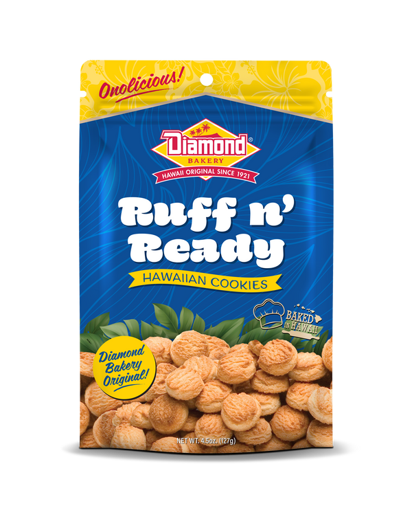 Original Ruff n' Ready Hawaiian Cookies - Diamond Bakery Hawaii