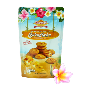 Hawaiian Cookies, Cornflake W/ Mac Nuts (1.8 oz)