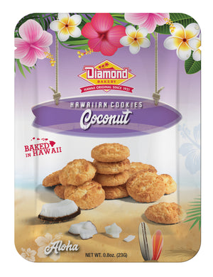 Hawaiian Cookies, Coconut (0.8oz /Case Of 100)