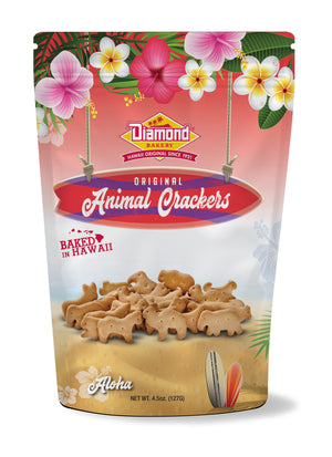 Hawaiian Jungle Animal Crackers, Original  (4.5oz)