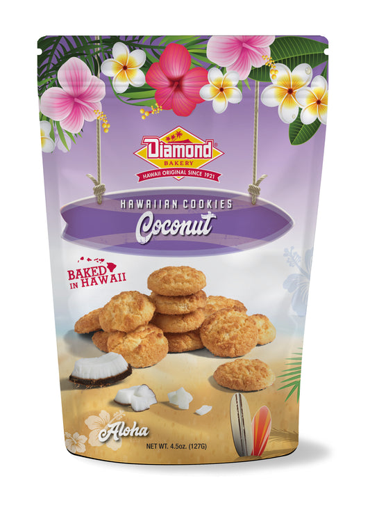 Hawaiian Cookies, Coconut (4.5 oz)