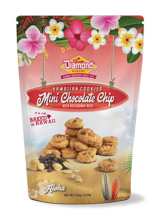 Mini Chocolate Chip with Macnut Cookies (4.5 oz)