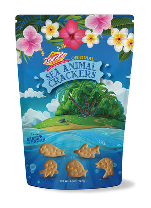 Hawaiian Sea Animal Crackers, Original (4.5oz)