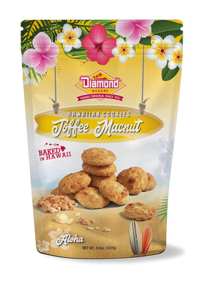 Toffee Macnut Cookie Bag (4.5 oz)