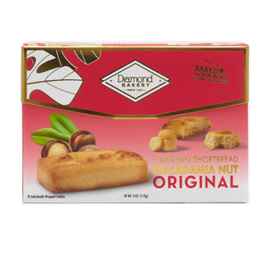 Hawaiian Macadamia Shortbread Cookies, Original (4.0oz)