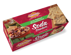 Hawaiian Soda Crackers, Low Sodium/No Cholesterol NEW BOX - Same great taste (13oz)