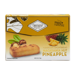 Hawaiian Macadamia Shortbread Cookies, Pineapple (4.0oz)