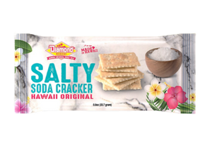 Hawaiian Crackers Grab N' Go Pack,  Salty Soda (0.9oz/Case of 24)
