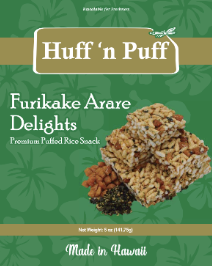 Huff ‘n Puff Delights (Furikake Arare) (Available for Pickup Only)