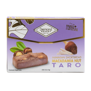 Hawaiian Macadamia Shortbread Cookies, Taro (4.0oz)