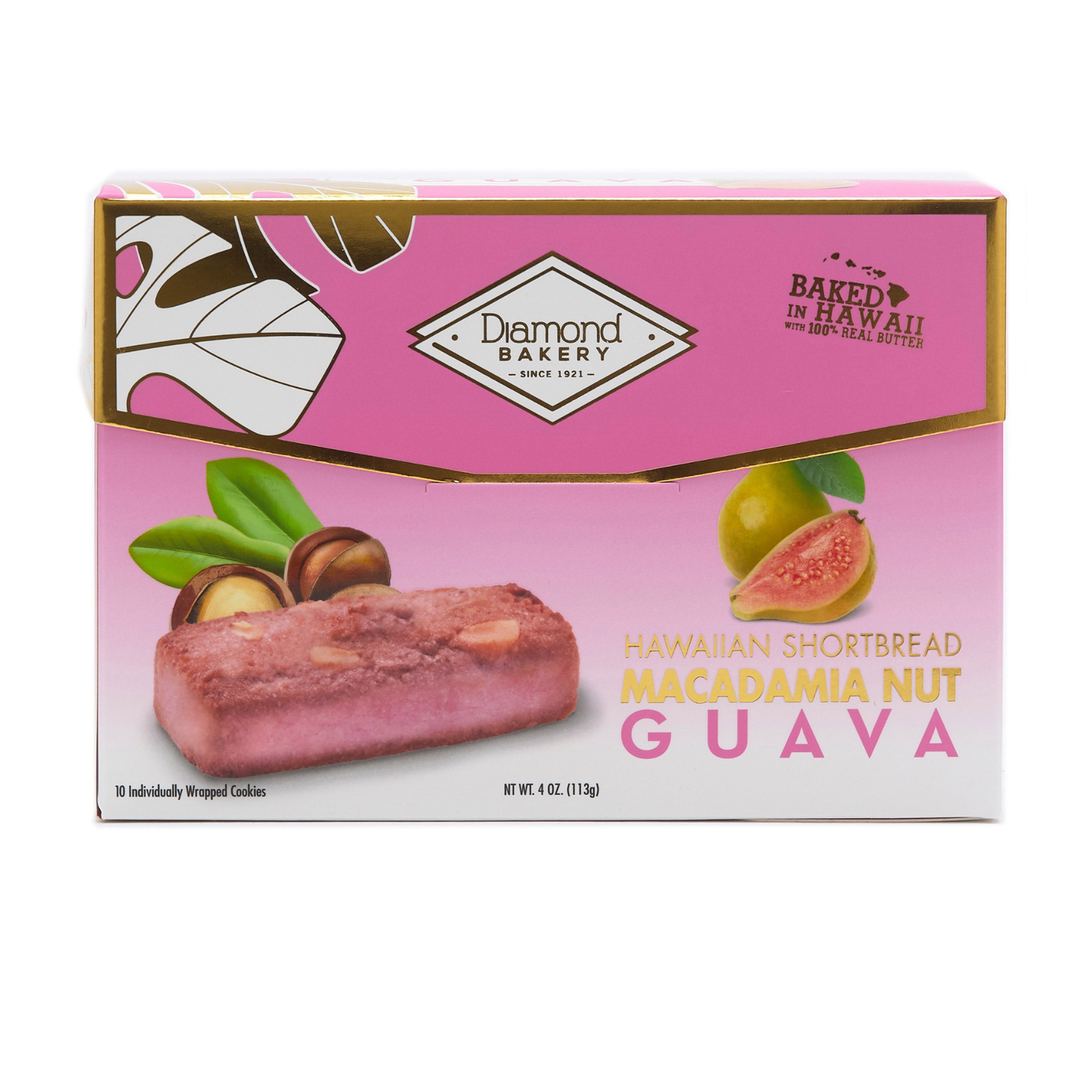 Hawaiian Macadamia Shortbread Cookies | Guava | Made In Hawaii