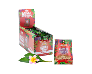 Hawaiian Jungle Animal Crackers, Original  (0.8oz / Case of 9)