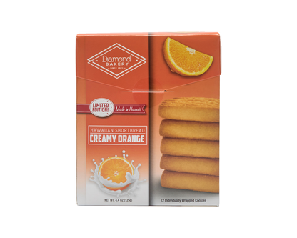 Hawaiian Shortbread Cookies, Creamy Orange (4.4oz)