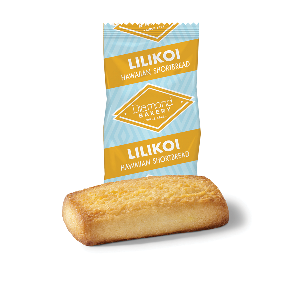 Hawaiian Shortbread Cookies | Lilikoi | Passion Fruit | Diamond